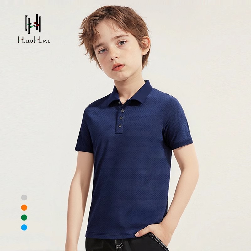 Polo Shirt Equestrian - Детская футболка-поло Hellohorse Equestrian Gear Rider