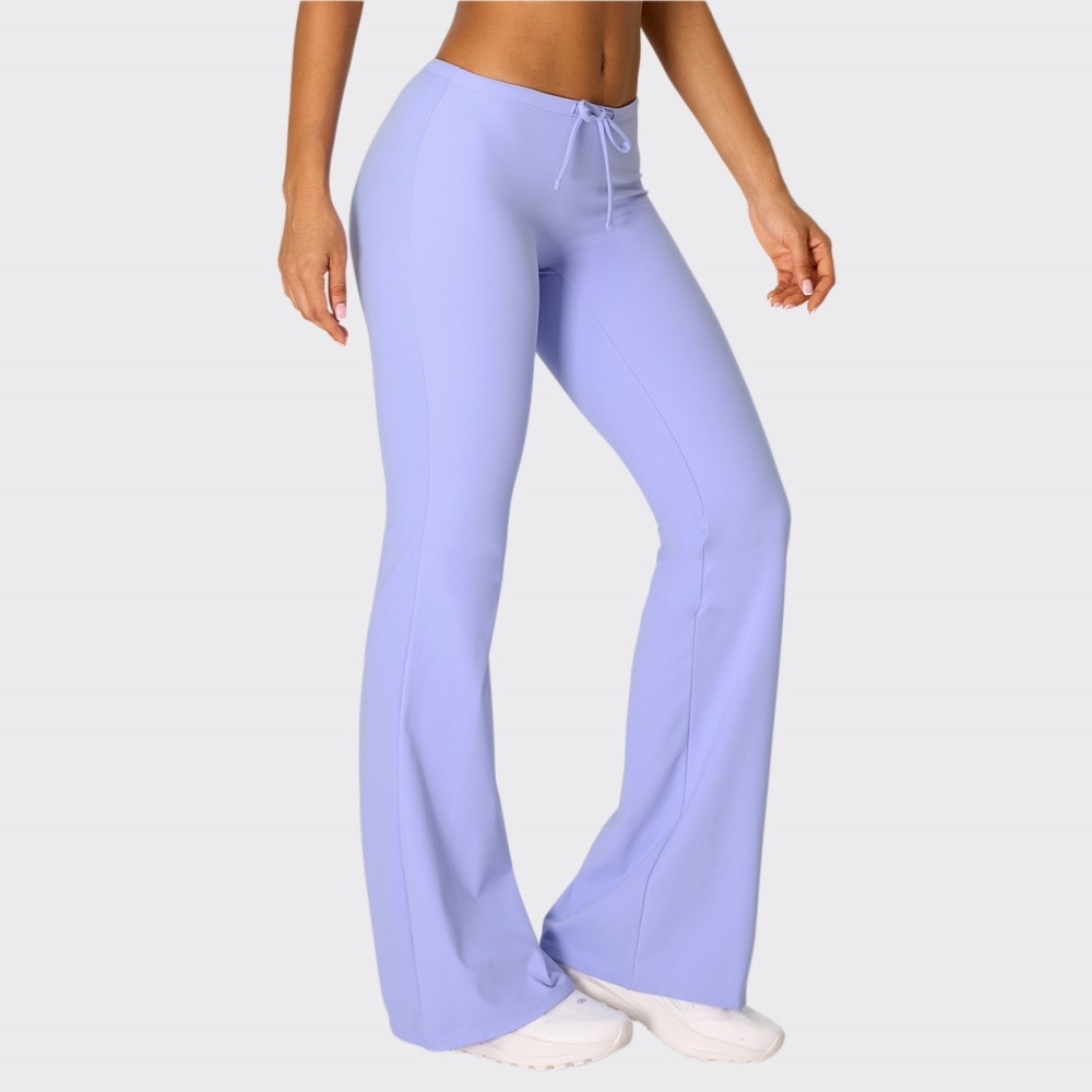 Outdoor Sport Leggings - Женские эластичные брюки-клеш с высокой талией