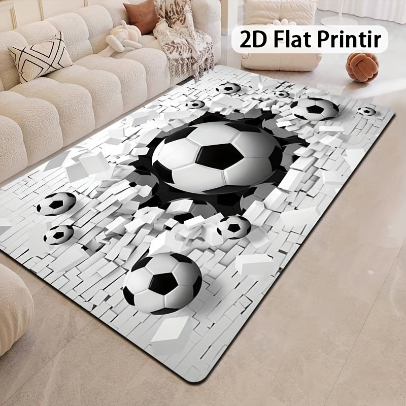 Outdoor Sport Area - Коврик с 3D-эффектом в виде футбольного