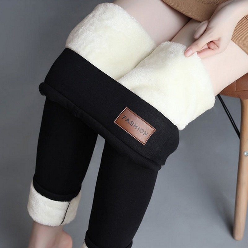 Outdoor Sport Leggings - Термолеггинсы на флисовой подкладке, женские зимние
