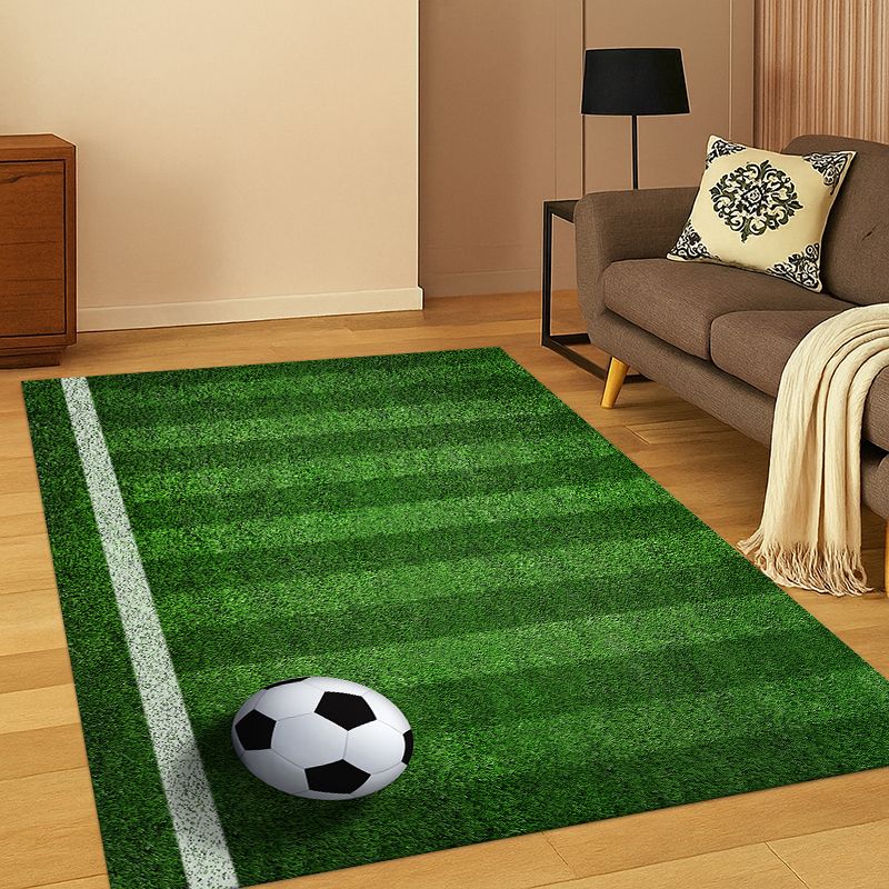 Outdoor Sport Area - Классический ковер-дорожка с футбольным полем для