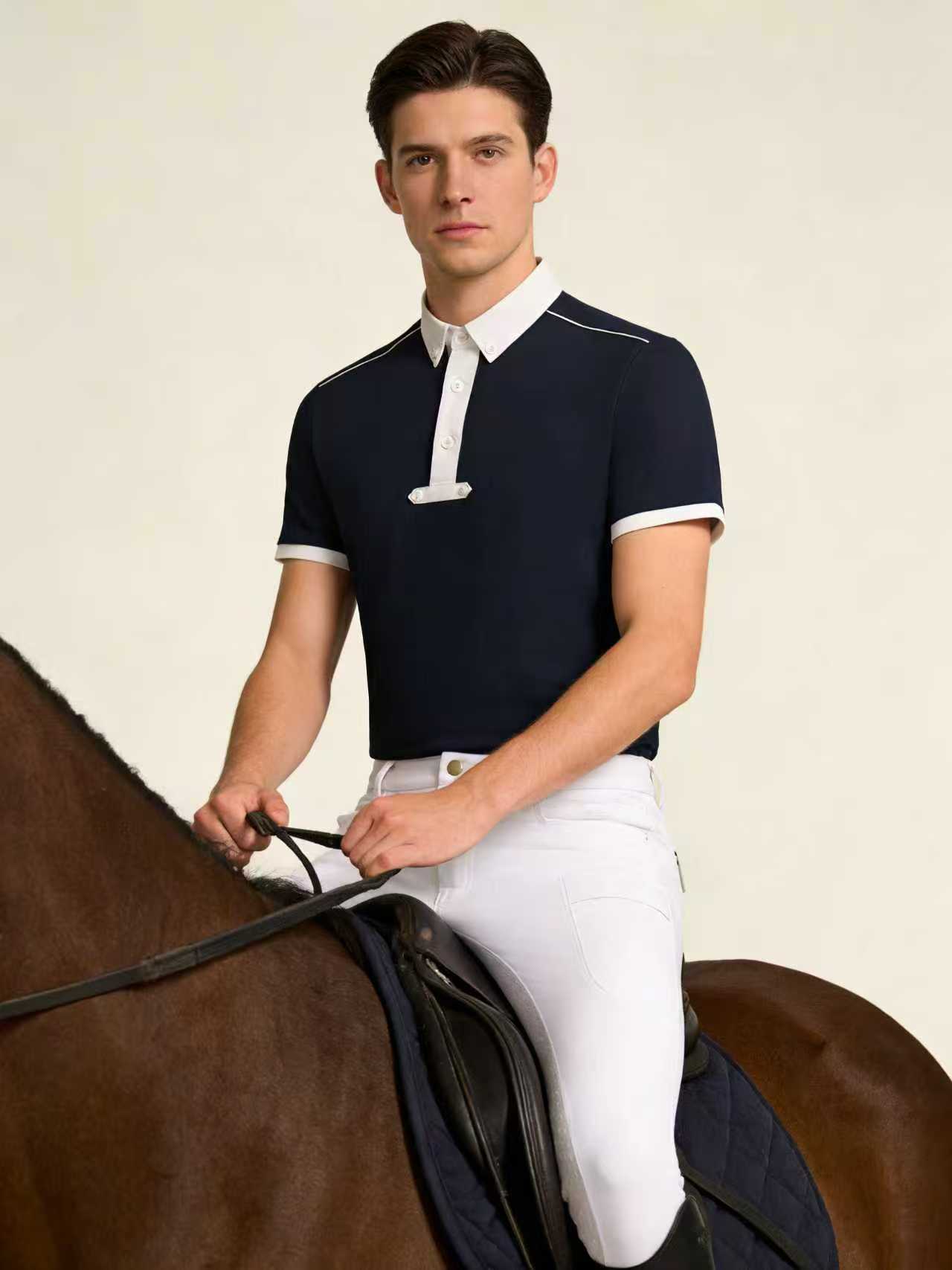 Мужская трикотажная рубашка-по – обзор и цена Polo Shirt Equestrian