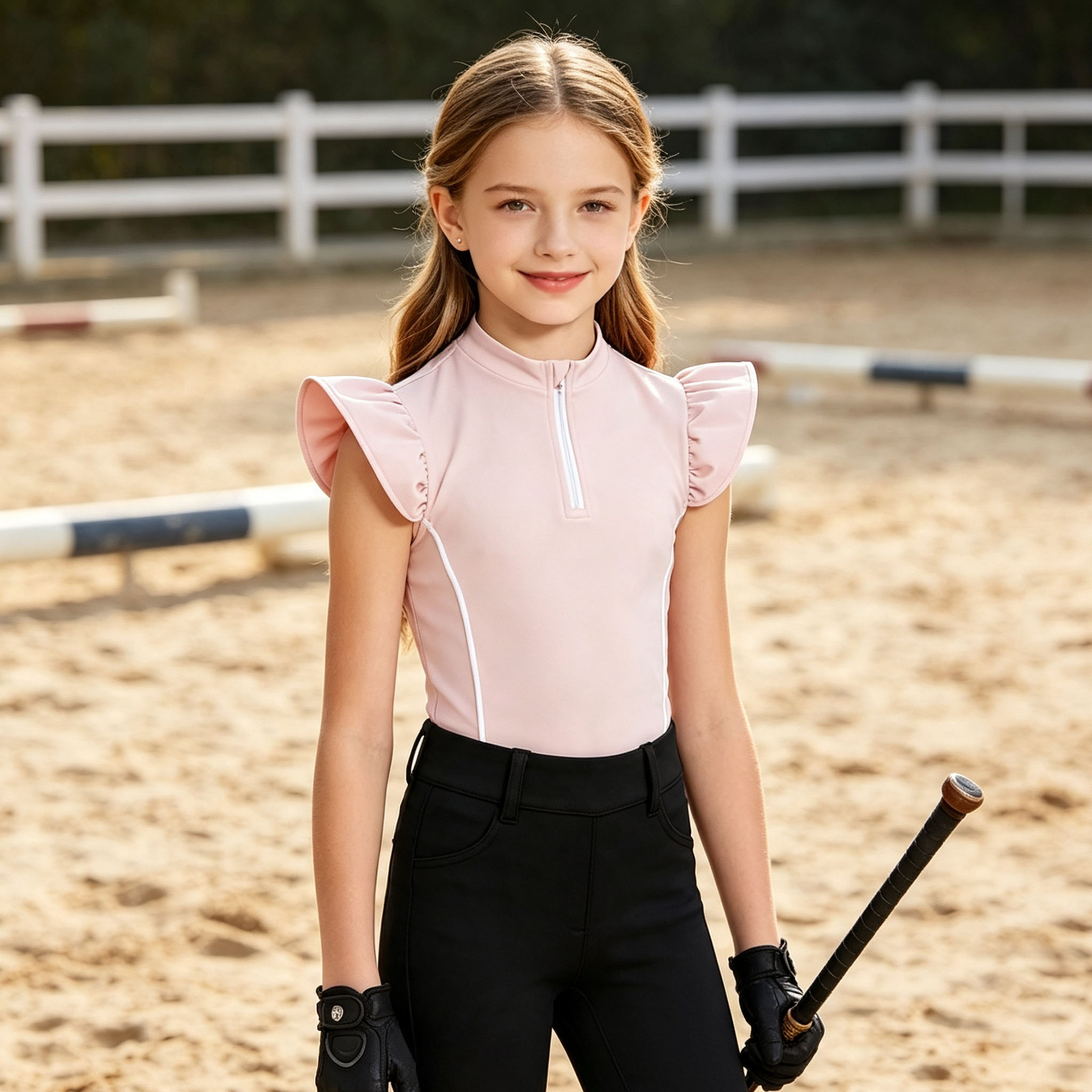 Детская рубашка для девочек дл – обзор и цена Polo Shirt Equestrian