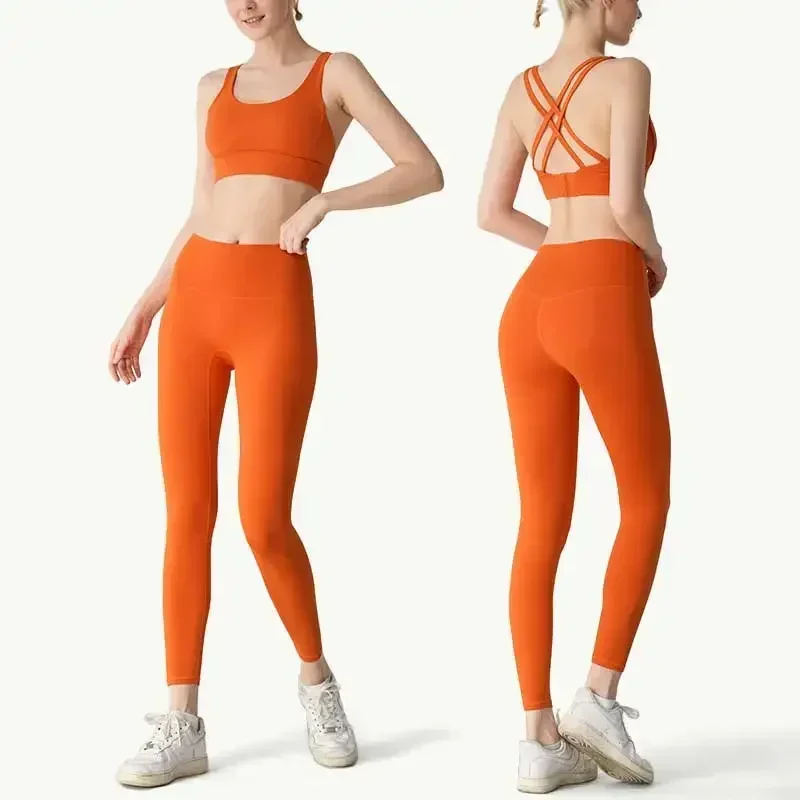 Женский комплект для йоги из 2 – обзор и цена Outdoor Sport Leggings