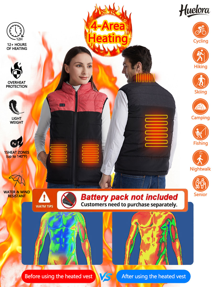 4-зонный зимний жилет с подогр – обзор и цена Outdoor Sport Area